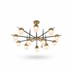 Suspension Amadeus 15 Bras LED Bicolore 102W