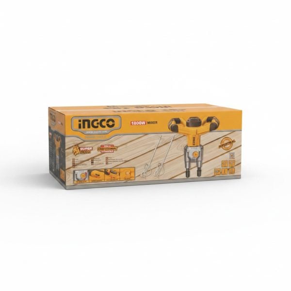 Malaxeur Électrique INGCO 1800W à Double Hélice