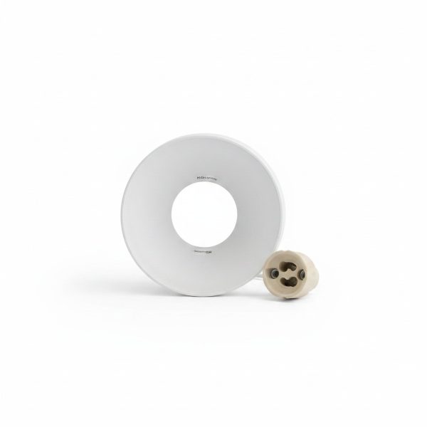 Spot Rond Apparent LED GU10 Blanc KG Lighting