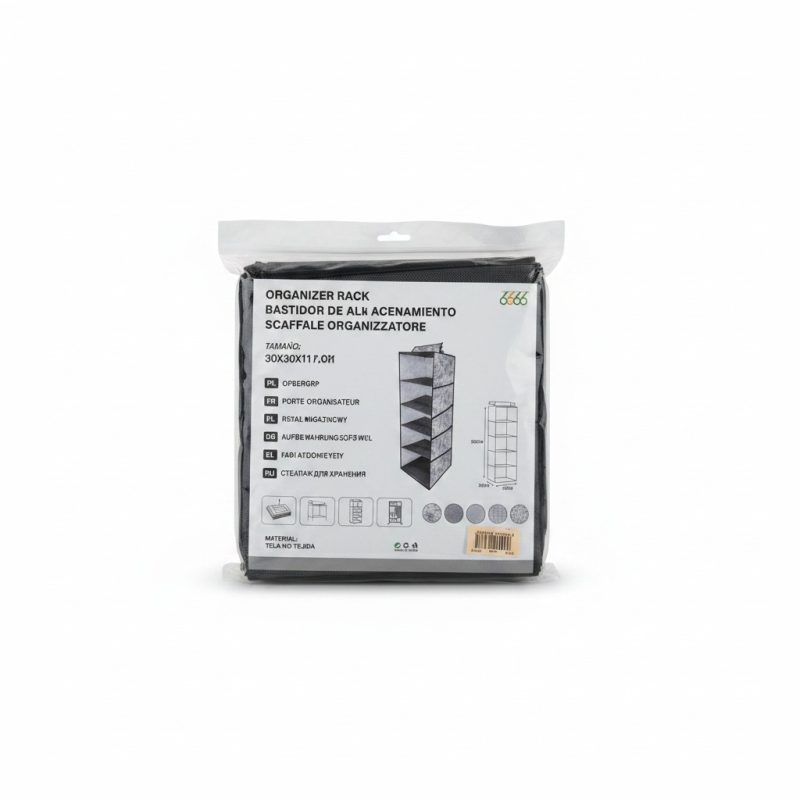 Organisateur suspendu 5 compartiments 30x30x100cm Yasma