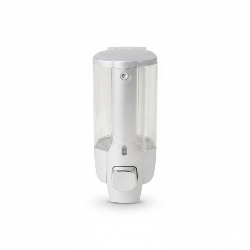 8182691 Distributeur de savon mural à fixer | Argenté et translucide