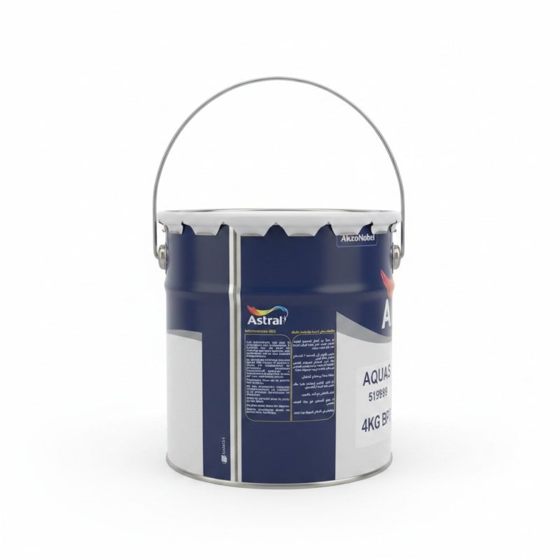 Peinture à l'eau Aquastral Blanc 4KG Astral pour murs