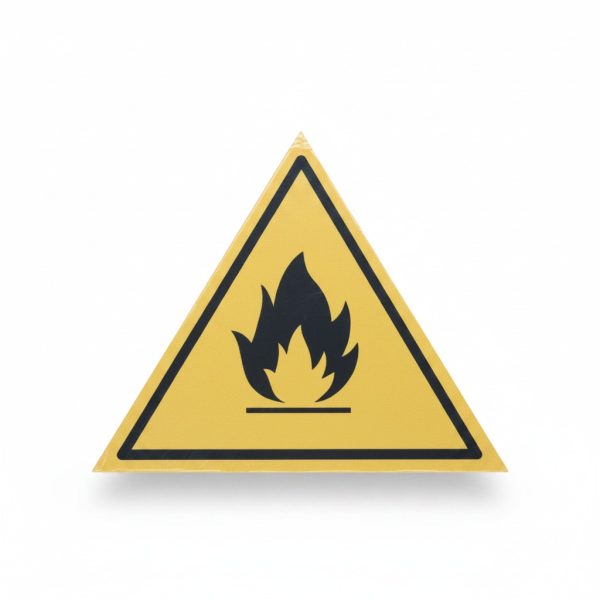 Panneau de signalisation Danger Matières Inflammables