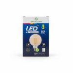 Ampoule LED Globe G125 E27 8W 2700K Ambrée Savylight