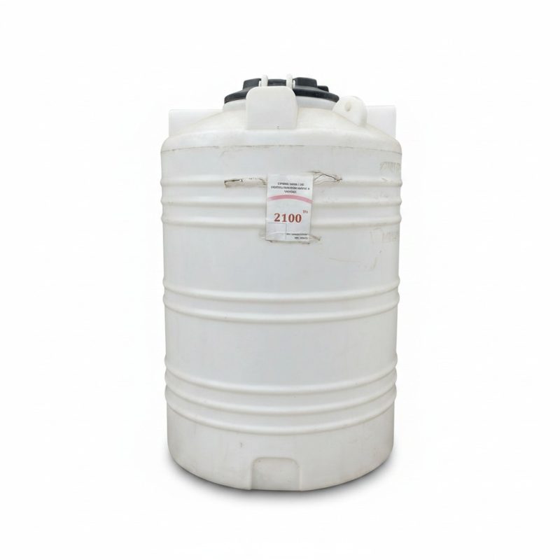 Citerne Verticale 1000L LVB avec Raccord de Vidange