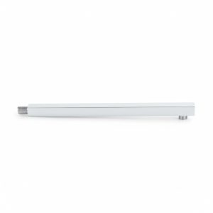 Bras de douche carré chromé 40 cm DS-5210