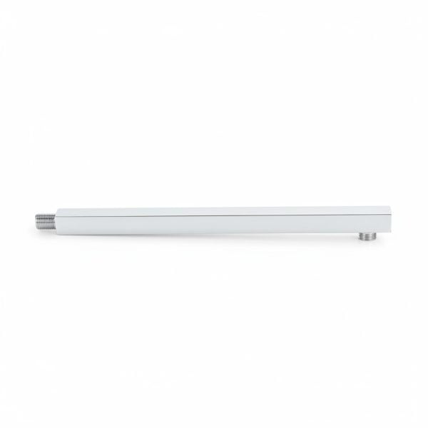 Bras de douche carré chromé 40 cm DS-5210