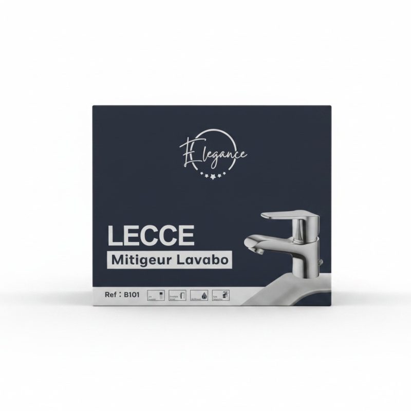 Mitigeur Lavabo Chromé Elegance LECCE B101