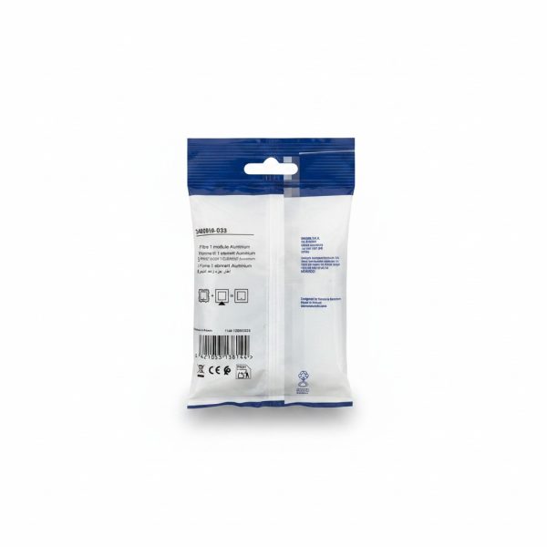 Plaque de finition Simon S24 Harmonie Aluminium 1 module