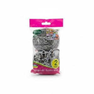 Spirales Inox de Nettoyage Intensif - Lot de 2