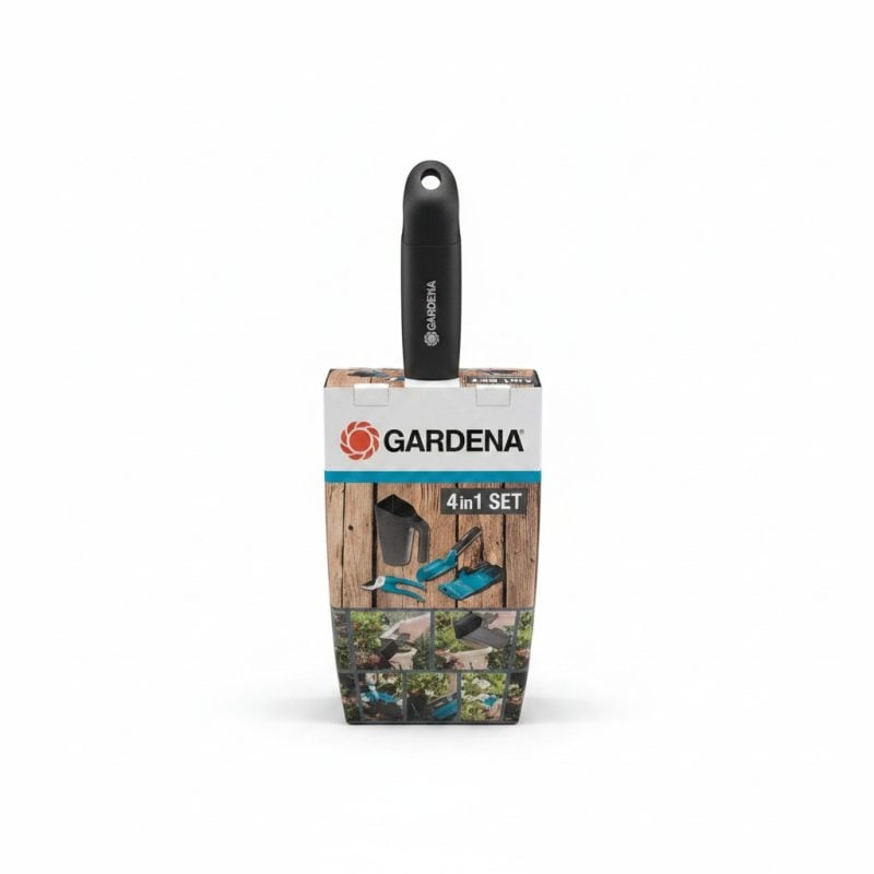 9757971 Nécessaire de jardinage 4 en 1 GARDENA pour balcon et terrasse