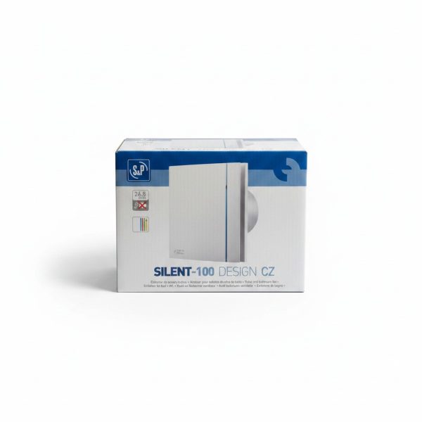Extracteur d'air S&P SILENT-100 CZ Design Silencieux