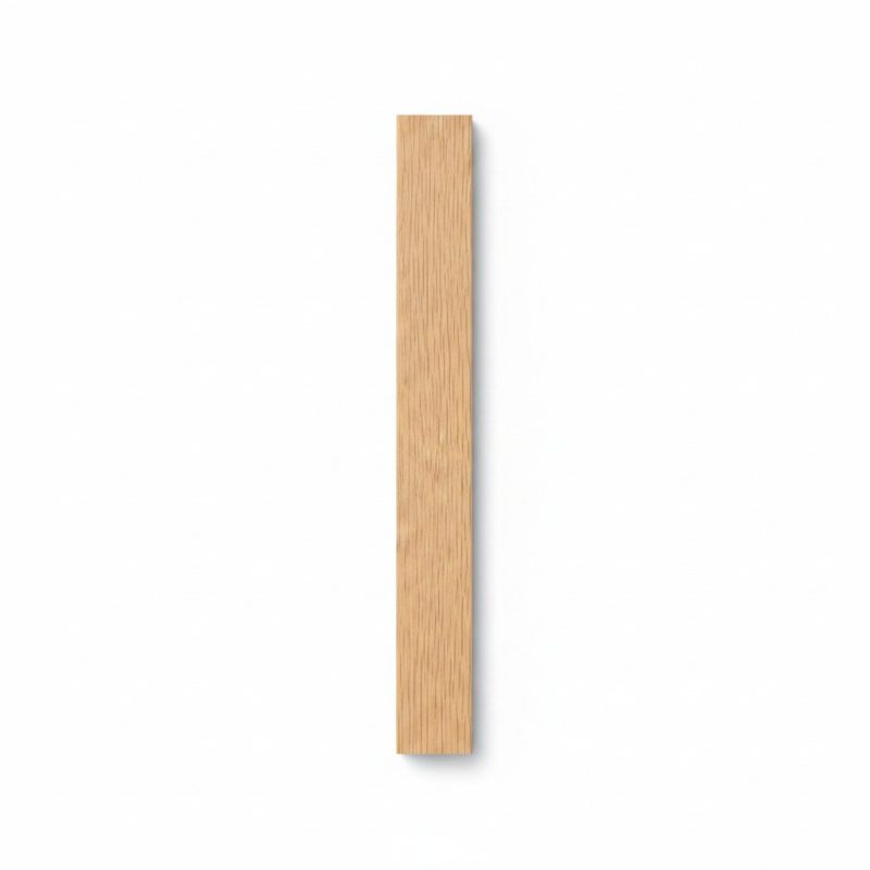 Joint de finition plat effet bois chêne clair pour finitions