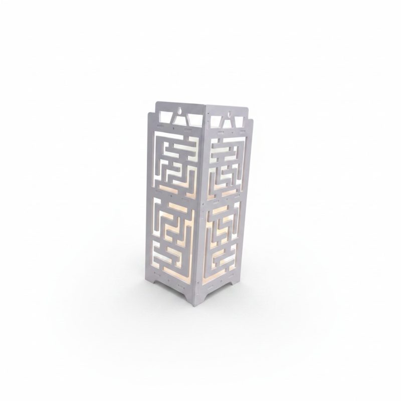 Étagère d'Angle 3 Niveaux PVC Blanc 22x22x55cm