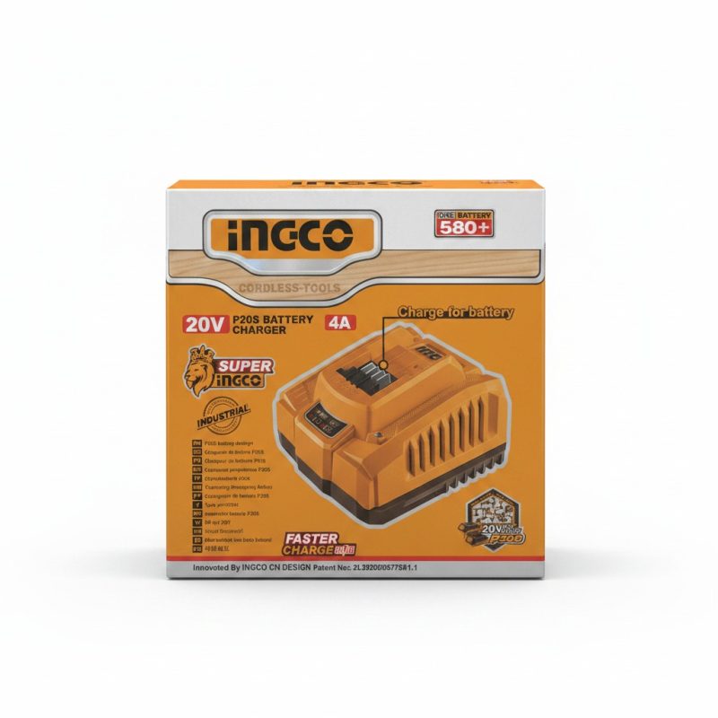 Chargeur Batterie Rapide 20V 4.0A INGCO P20S