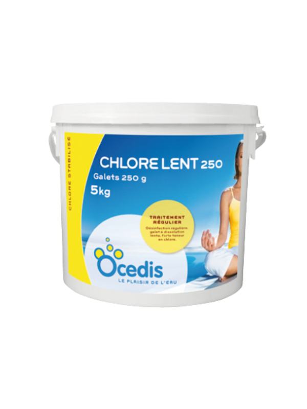 Chlore Lent 250 5Kg