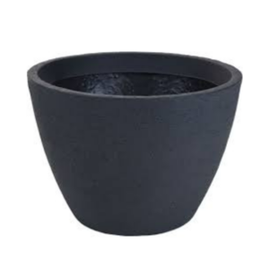 Pot de fleurs rond en pierre 79X57cm
