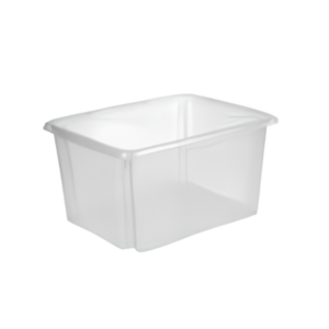 Box De Rangement En Plastique 24L Transparent