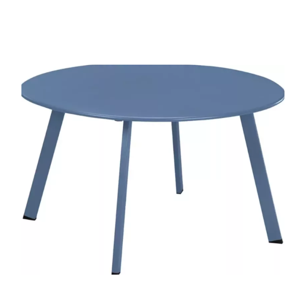 Table Rond 70Cm Bleu