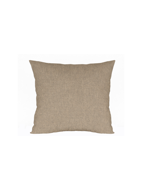 972016 Coussin rempli de fibre taupe 45 x 45 cm – Image 1