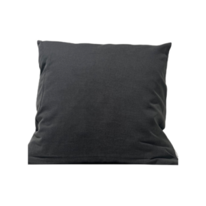 Coussin rempli de fibre Anthracite 45 x 45 cm