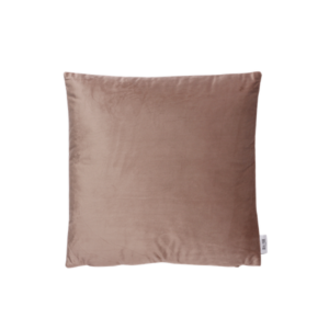 Coussin rempli de fibre beige rosé 45x45 cm