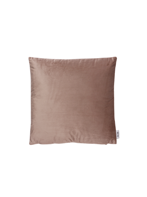972041 Coussin rempli de fibre beige rosé 45x45 cm – Image 1