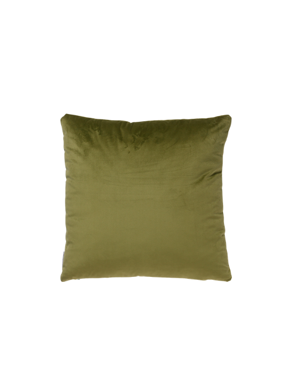 972044 Coussin rempli de fibre 45x45cm vert olive – Image 1