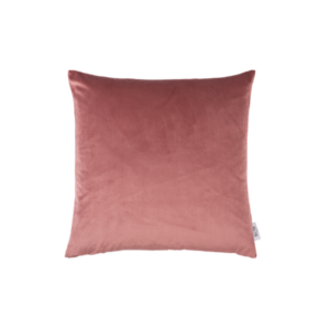 Coussin rempli de fibre 45x45 rose antique