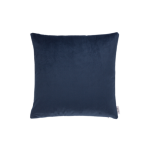 coussin rempli de fibre 45x45 cm bleu nuit