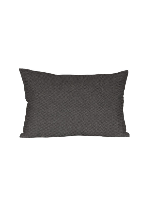 972052 Coussin rempli de fibre 30x50cm gris anthracite – Image 1