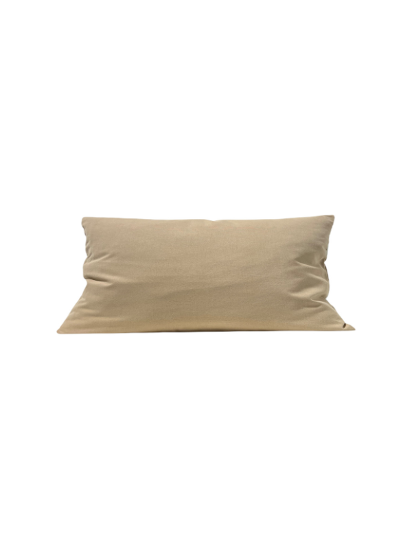 972056 Coussin rempli de fibre 30x50cm beige – Image 1