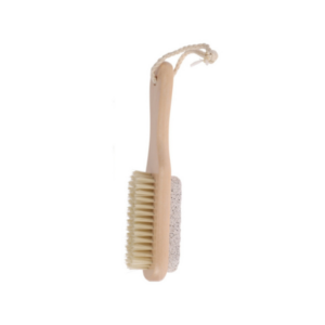 Brosse de pédicure en bois 18x4cm