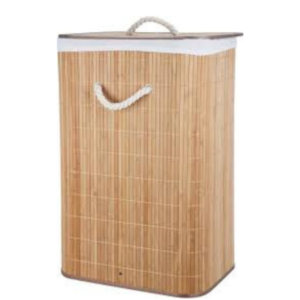 Panier à linge en bambou 40X30X50cm