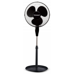 Ventilateur sur pied 40cm 45w noir TECHWOOD