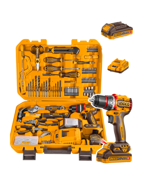 866963 Coffret visseuse 20 V avec 164 accessoires – Image 1