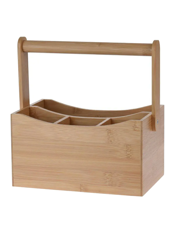958063 Porte couverts avec poignée bambou – Image 1
