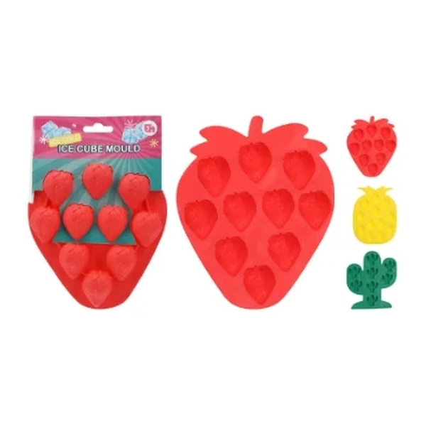 Moule à glaçons en Silicone Coloris assortis