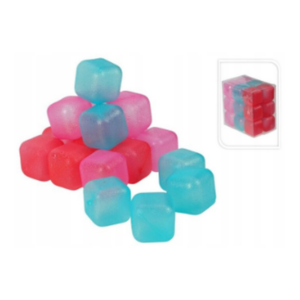 Glaçons cubes 18 pièces Coloris assortis