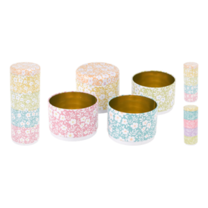 Boîte de rangement en métal 4en1 22cm