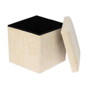 Boîte de rangement avec couvercle 38x38x38cm