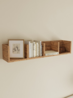 Étagère murale en bois de pin