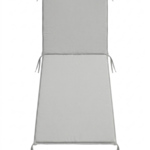 Coussin bain de soleil 190 x 60 cm gris