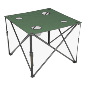 Table de camping pliante porte-gobelets 50 cm