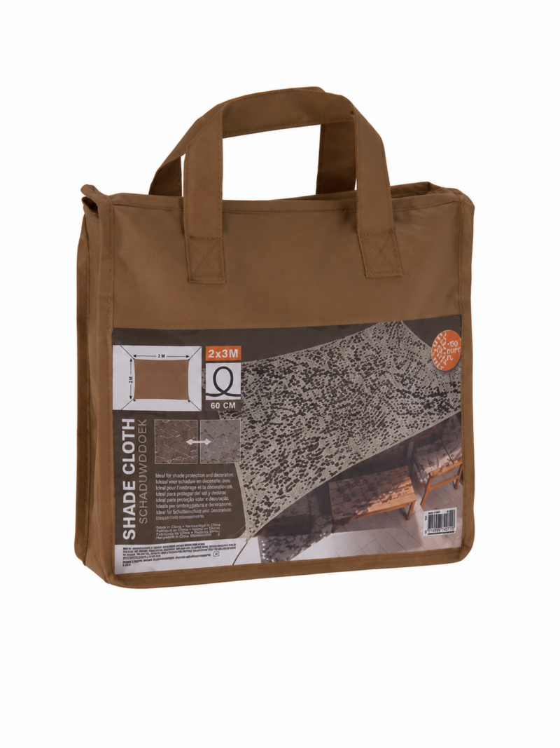 Voile d’ombrage camouflage beige 2 x 3 m – Image 1