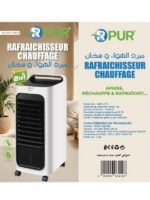 Rafraîchisseur-chauffage 400 m³/h 6 L – Image 2