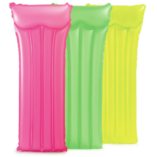 Matelas gonflable 183x76 cm 3 coloris assortis
