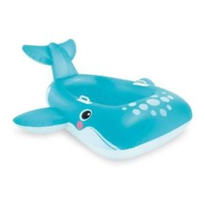 Bouée baleine bleue 168x140 cm