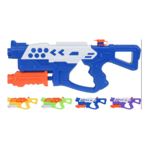 Pistolet à eau 43 cm 4 coloris assortis