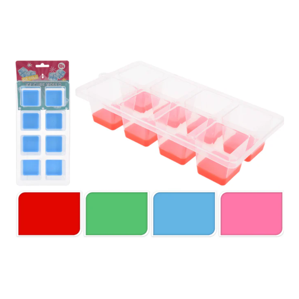 Bac à glaçons en 4 Coloris assortis